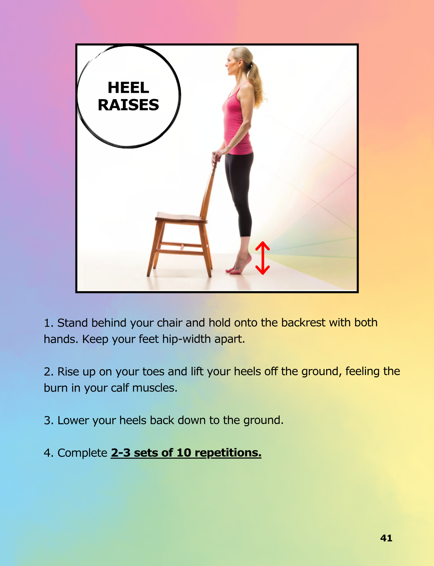 Chair Workouts & Low-Impact Cardio for Seniors | E-Book