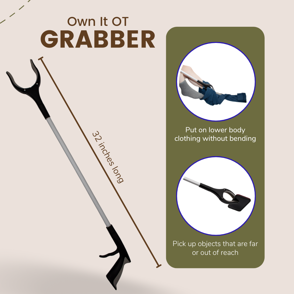 Grabber for knee recovery