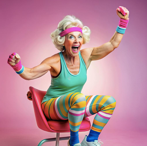 Sweat & Sit Pretty: Low-Impact Chair Yoga, Strengthening & Cardio Exercises for Seniors, Older Adults & Those With Physical Impairments (e-book, digital download)