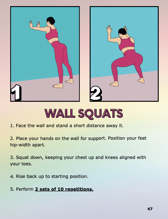 Wall Pilates Program for Seniors, Older Adults & Those with Mobility Issues (e-book, digital download)